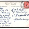GB POSTMARK ERROR 1922 Birmingham *KINGS MORTON* (Norton) Skeleton Card 585f