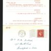 GB QEII Stationery COMPLETE NBTS STO REPLY CARD Huggins C511 Wilts 1959 E320 - Image 3