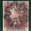 GB QV 1841 PENNY RED SG.8 1d Plate 18 (PL) Spec BS7 Used MX Cat £140 REDB72 - Image 5