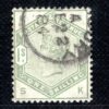 GB QV Stamp SG.196 1s Green (1884) Used Super 1884 CDS Cat £325+100%=£650 ORED69 - Image 5