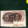 GB QV TELEGRAPHS Piece 1d Lilac POSTAL USAGE SGT2 1d London *W/27* RARE Y2WHITE1 - Image 5