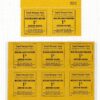 GB RAILWAY M&SWJR Stamps 1d PAIR & BLOCK OF SIX Newspaper Parcel Mint MM RL13