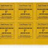 GB RAILWAY M&SWJR Stamps 1d PAIR & BLOCK OF SIX Newspaper Parcel Mint MM RL13 - Image 4