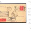 AVIATION GB Acceptance AUSTRIA BALLOON FLIGHT Card KGVI Franking 1949 Y46a - Image 4