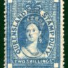 Australia QUEENSLAND Chalon POSTAL FISCAL SG.F19 2s Blue Mint LMM c£250 BRBLUE17 - Image 5