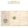 FRANCE Cover Betz Oise GB MIDDLESEX LUNATIC ASYLUM 1866{samwells-covers}F571 - Image 3