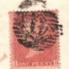 GB Cover PRINTED MATTER Rate SWISS DESTINATION MAIL 1863 Single Penny Red C59a - Image 4