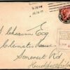 GB Cover PRIVATE PARCEL POST LABEL Birmingham *PGAA* Forwarded Yorks 1907 297d - Image 6