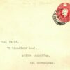 GB HOUSE OF COMMONS Embossed Stationery ES70var Sutton Coldfield 1954 E98j