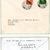 GB SCOTS ISLANDS WW2 Cover Rare *RAF POSTROOM BENBECULA* Air Mail Glasgow DL399 - Image 3