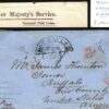 GB USA TRANSATLANTIC RETOUR Cover Westmorland Burton Buffalo Contents 1862 U111