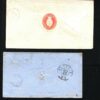 GB USA TRANSATLANTIC RETOUR Cover Westmorland Burton Buffalo Contents 1862 U111 - Image 4