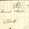 GB 1814 Cover AMERICAN WAR PACKET LETTER Re-Captured SHIP Maritime Portugal H56a