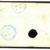 GB LINE-ENGRAVED VARIETY 1d Red *FRAMED* Plate 90 (DC) Tunbridge 1850 Cover V129 - Image 8