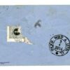 GB UNDERPAID Middlesboro' Stationery Cut-out Sweden Postage Due 1884 D149 - Image 3