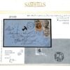 GB UNDERPAID Middlesboro' Stationery Cut-out Sweden Postage Due 1884 D149 - Image 4