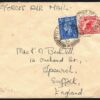 GB/IRAQ Cover Military KGVI MIXED FRANKING 1948 *RAF Habbaniya* FPO.171 O274a