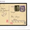 POLAND GERMANY OCC WW2 Card UNDERCOVER ADDRESS Portugal Lisbon 1943 MC318 - Image 6