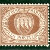 SAN MARINO Classic Stamp Scott.15 30c Brown (1877) Mint MNH Cat $2,800 GOLD165 - Image 5