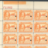 VENEZUELA Air Mail Stamp 5c SUCRE (1945) ABNCo F11902 SPECIMEN Block {20} ZS20