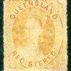Australia States QUEENSLAND QV Chalon SG.20 (6d) REGISTERED Mint c£120 GBLUE121