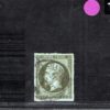 FRANCE Classic Scott.12a 1c Bronze Green NAPOLEON Used 1861 CDS c$67++ PURPLE128 - Image 4