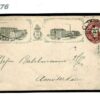 GB Cover STO ADVERT POSTAL STATIONERY *Liversedge Yorks* SPINNING MILLS 1892 E76