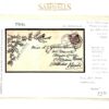 GB Hand-Illustrated CHRISTMAS 1894 1d Lilac *XMAS IS COMING* Cover HOLLY T64a - Image 4
