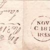 GB Ireland Maritime *BELFAST SHIP LETTER*(Stars) 1833 Cover St Stephens Bay 902s - Image 4