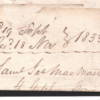 GB Ireland Maritime *BELFAST SHIP LETTER*(Stars) 1833 Cover St Stephens Bay 902s - Image 6