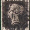 GB ONE PENNY BLACK 1840 QV SG.2 1d Plate 8 (PK) *STATE 1* Used MX c£525 REDS71 - Image 5