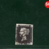 GB ONE PENNY BLACK 1840 QV Stamp SG.2 1d Plate 6 (CJ) Used MX Cat £400 REDS64 - Image 4