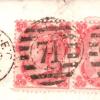 GB QV SG77 Cover 3d Pair TUSCANY DESTINATION MAIL 1863 Railway TPO Cat £950- 30m - Image 8