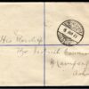 GOLD COAST Cover *Ntonso* Registered KGVI 3d Stationery 1945 Uprated 2d MC353 - Image 4