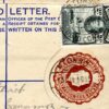 GOLD COAST Cover *Ntonso* Registered KGVI 3d Stationery 1945 Uprated 2d MC353 - Image 7