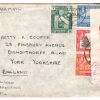 ADEN KGVI *SEIYUN* MIXED FRANKING Cover RAF CENSOR WW2 Air Mail 1942 York MA735 - Image 3