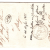ITALY States Bologna *DISINFECTED* Letter/Document 1855 CHURCH MARKS MA968 - Image 3