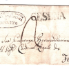 Italy States ROMAGNA Cover Cesena *DISINFECTED MAIL* Police Cachet 1842 MA966 - Image 3