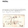Italy States ROMAGNA Cover Cesena *DISINFECTED MAIL* Police Cachet 1842 MA966 - Image 10