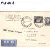 SOUTHERN RHODESIA Air Mail KGV 8d (Perf 11½) Cover FIRST FLIGHT 1932 Wales MA447 - Image 5